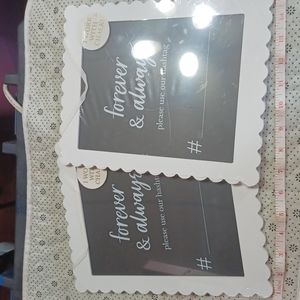 2 chalkboards